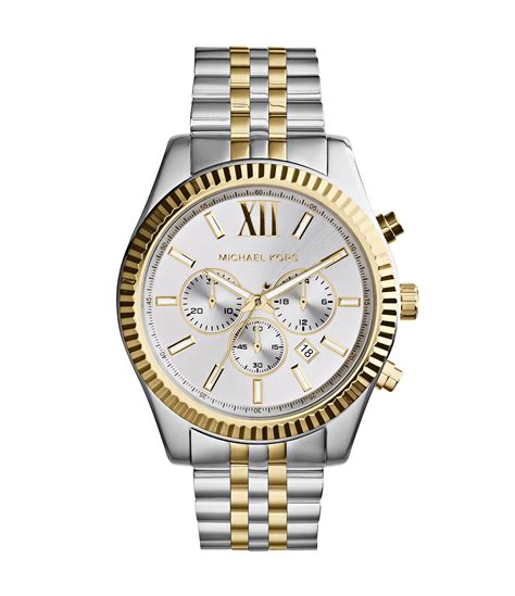 Michael Kors Men's Chronograph Lexington Stainless Steel